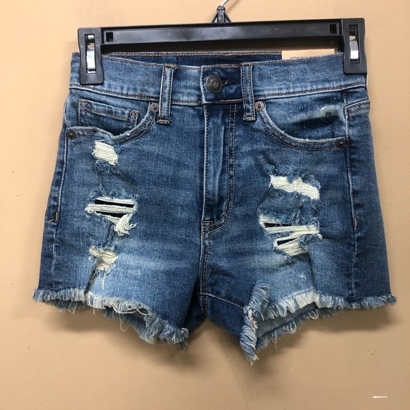 Aeropostale Cheeky Short High Waisted Size 00 NWT - Picture 1 of 4